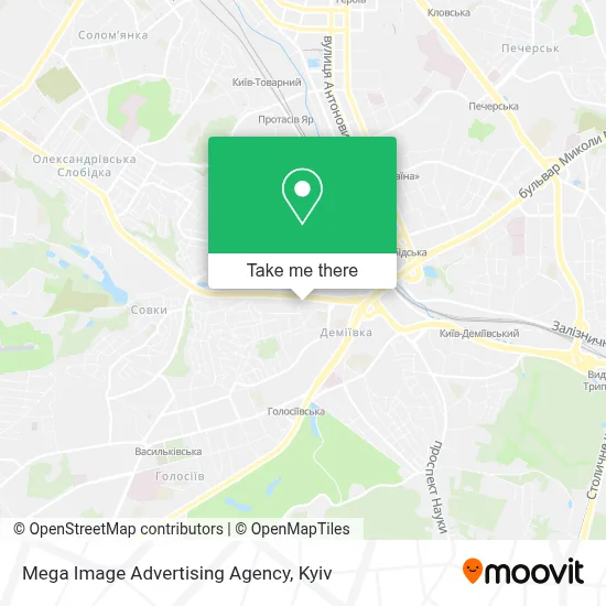 Mega Image Advertising Agency map
