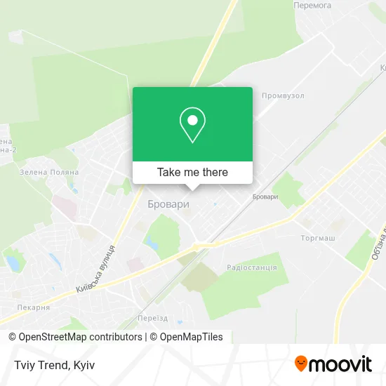 Tviy Trend map