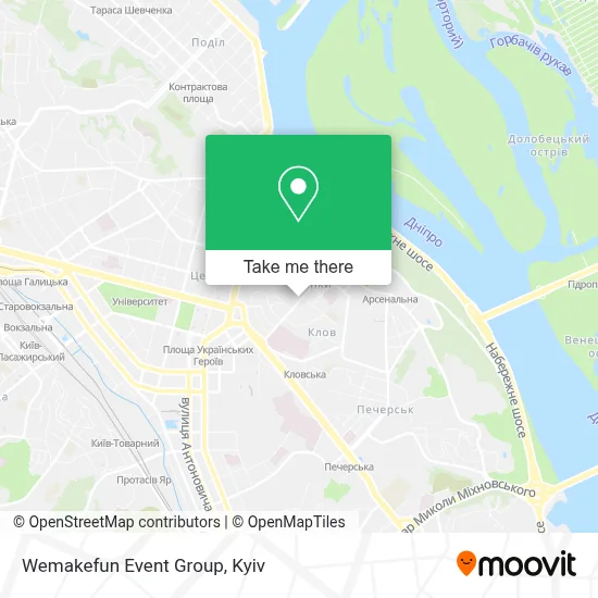 Wemakefun Event Group map