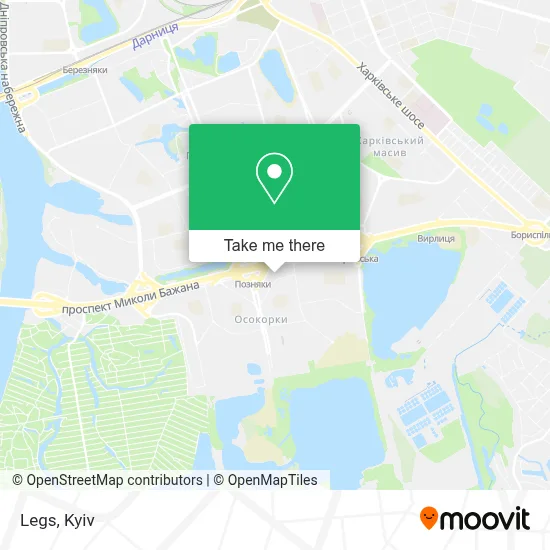 Legs map