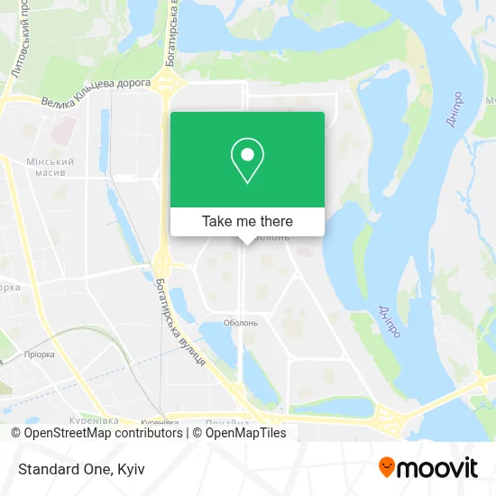 Standard One map