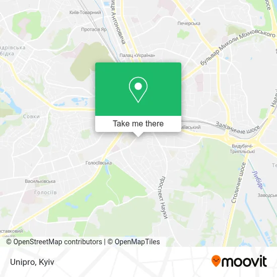 Unipro map