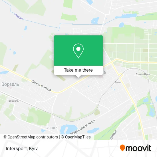 Intersport map