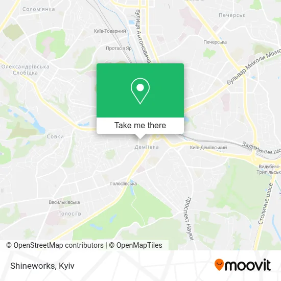 Shineworks map