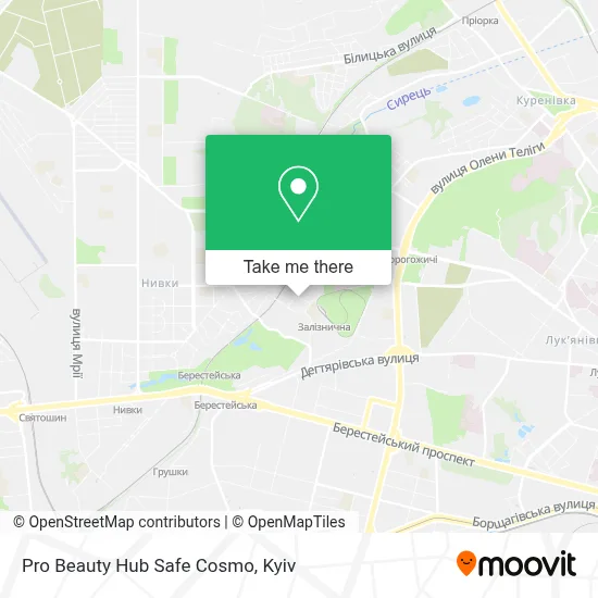 Pro Beauty Hub  Safe Cosmo map