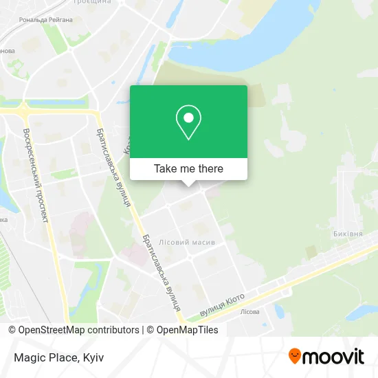Magic Place map