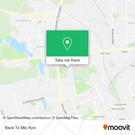 Back To Me map