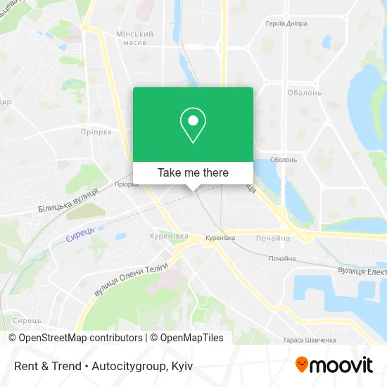 Rent & Trend • Autocitygroup map