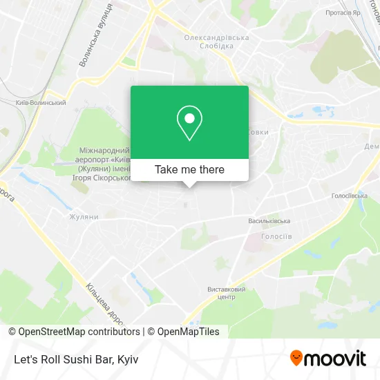 Let's Roll Sushi Bar map