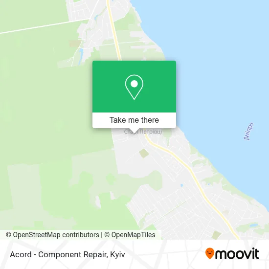 Acord - Component Repair map