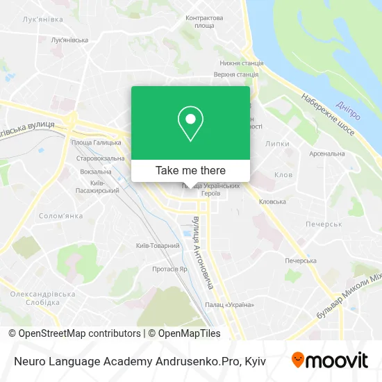 Neuro Language Academy Andrusenko.Pro map