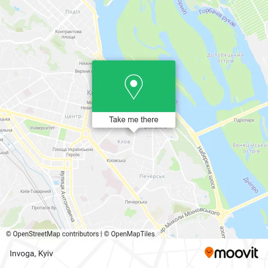 Invoga map
