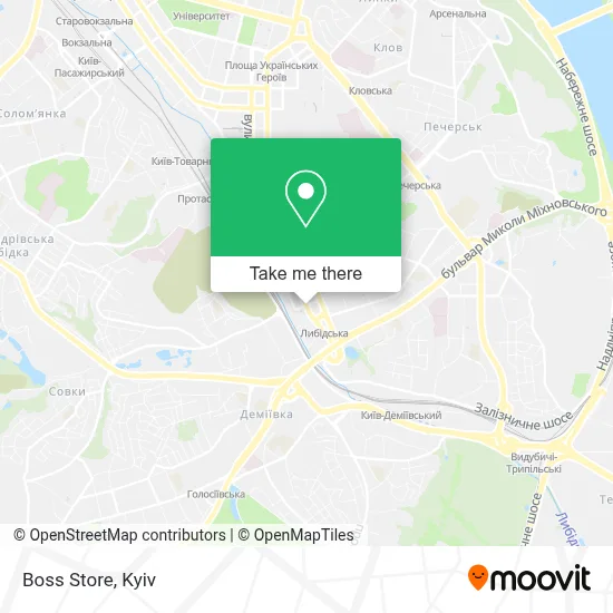 Boss Store map