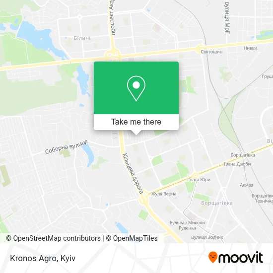 Kronos Agro map