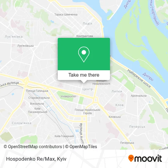 Hospodenko Re/Max map