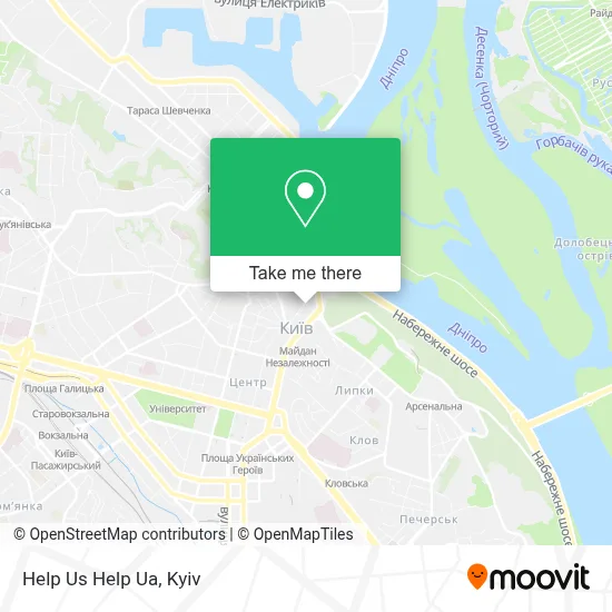 Help Us Help Ua map