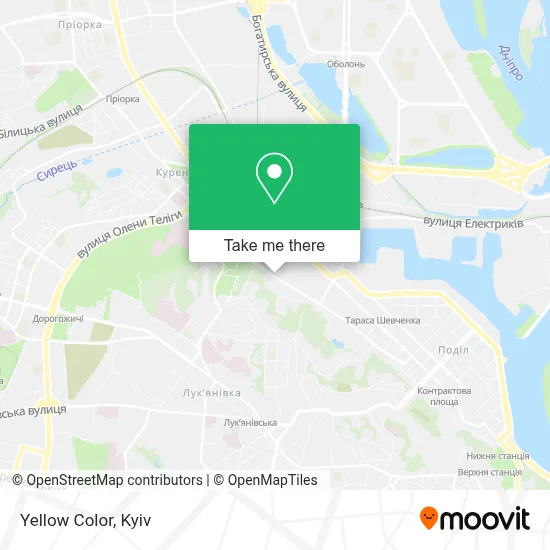 Yellow Color map
