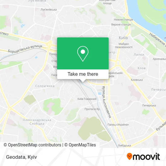 Geodata map