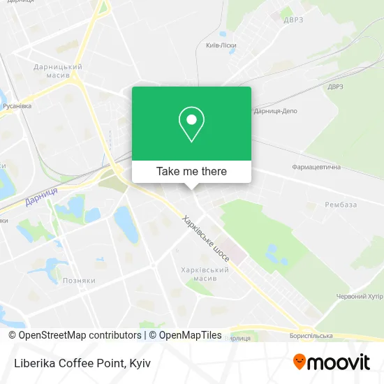 Liberika Coffee Point map