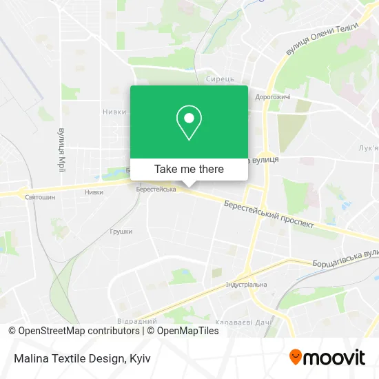 Malina Textile Design map