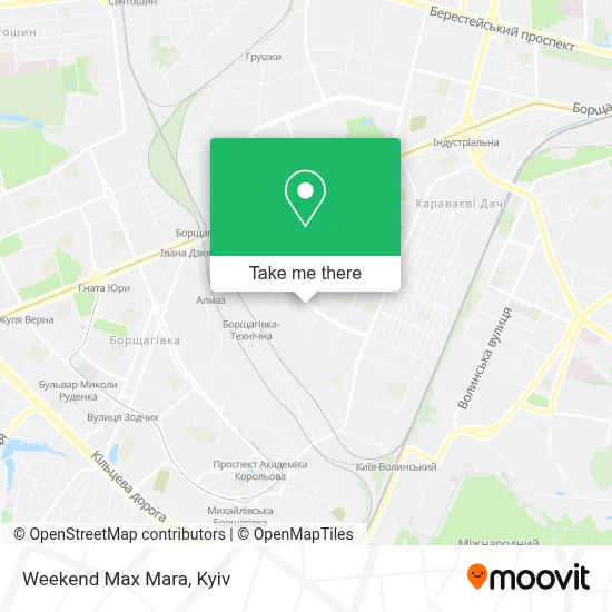 Weekend Max Mara map