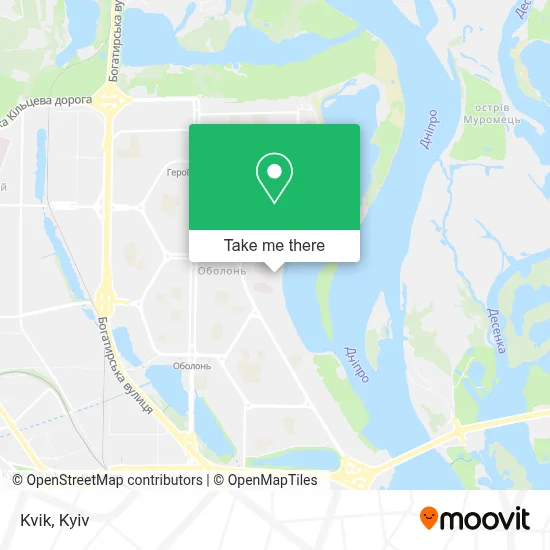 Kvik map