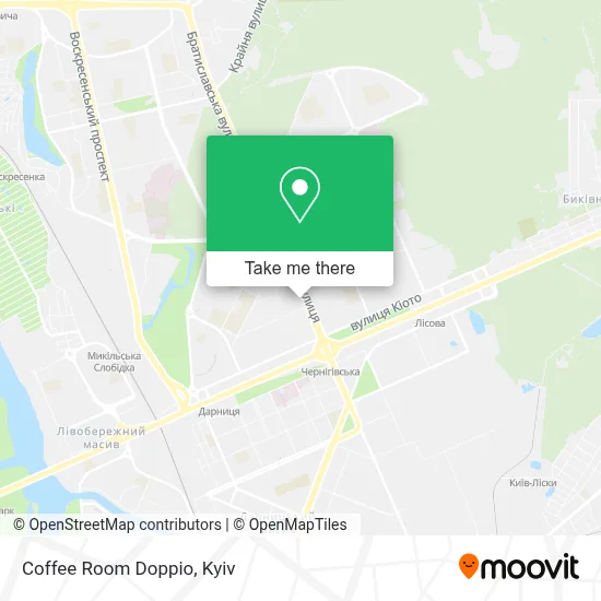 Coffee Room Doppio map