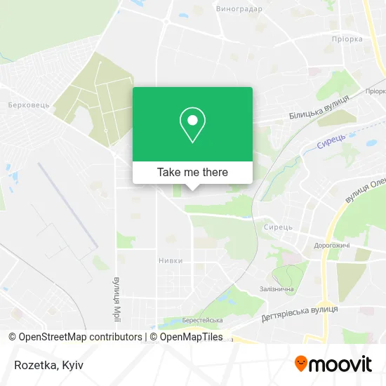 Rozetka map