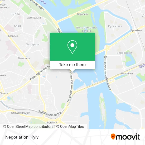 Negotiation map