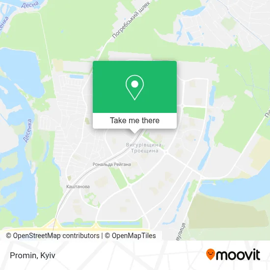 Promin map