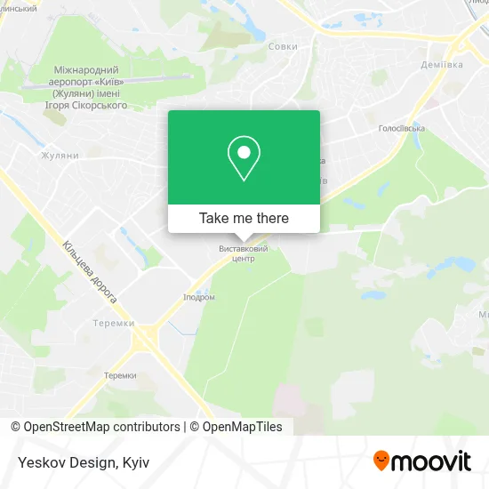 Yeskov Design map
