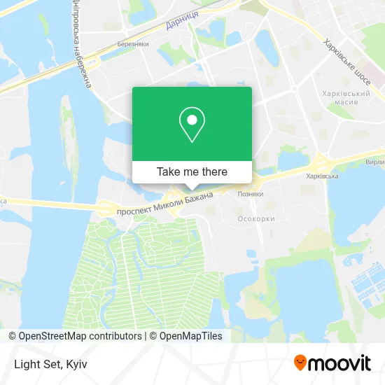 Light Set map