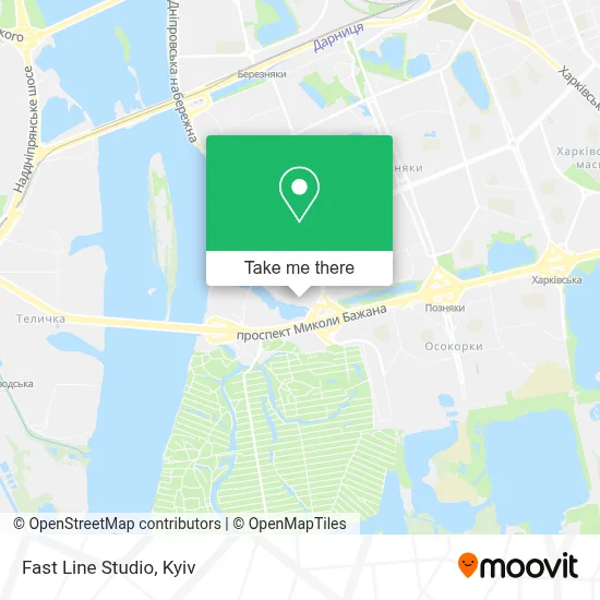 Fast Line Studio map