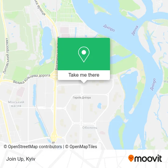 Join Up map