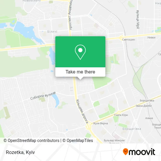 Rozetka map