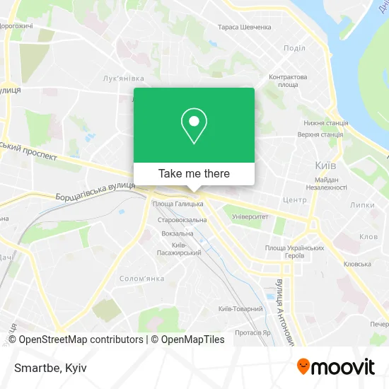 Smartbe map