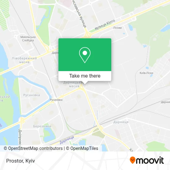 Prostor map