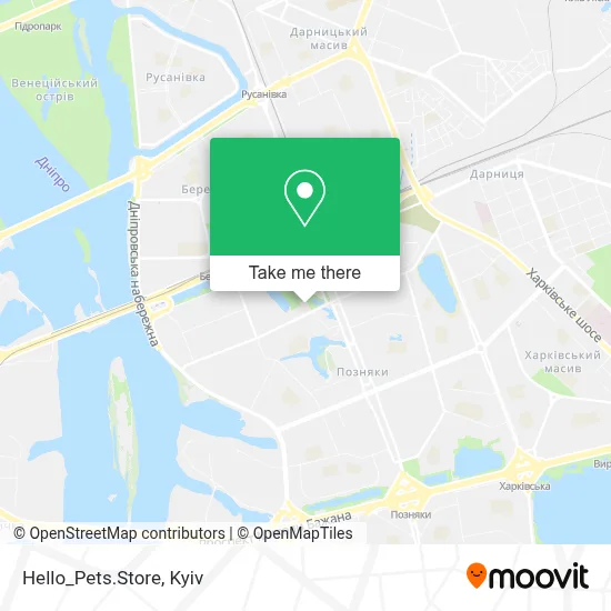 Hello_Pets.Store map