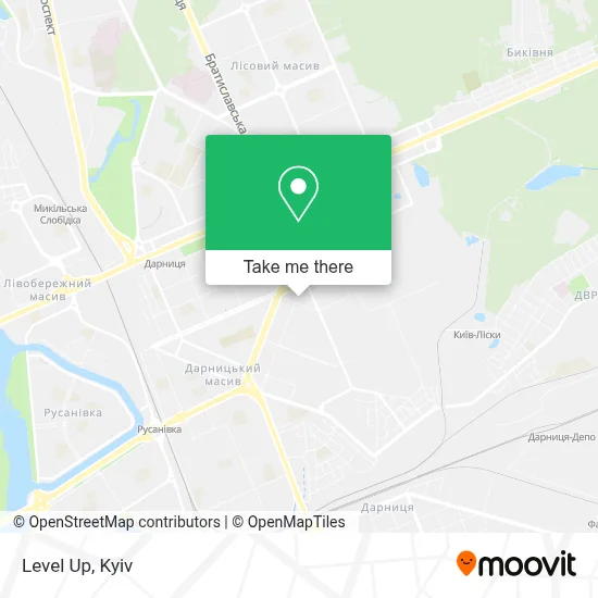 Level Up map