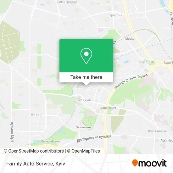 Family Auto Service map