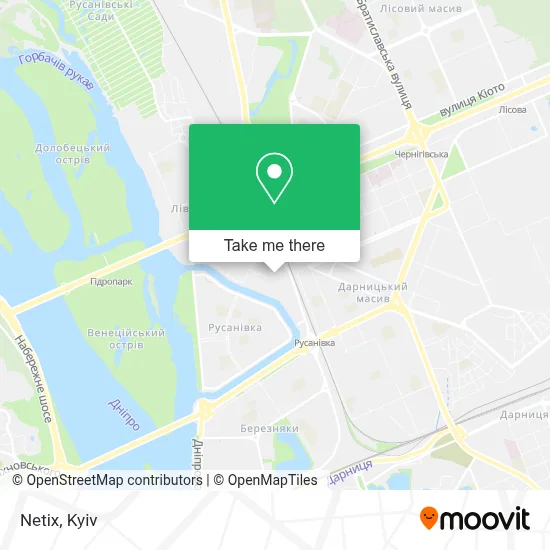 Netix map