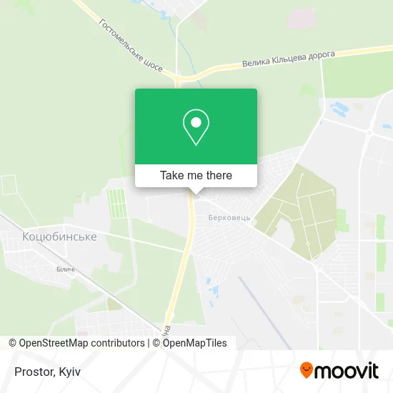 Prostor map
