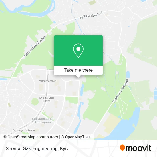Service Gas Engineering map