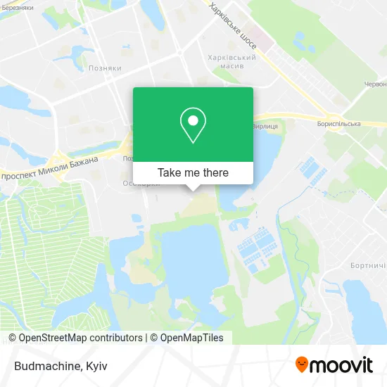 Budmachine map