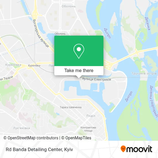 Rd Banda Detailing Center map