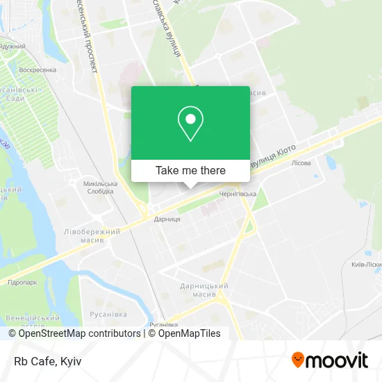 Rb Cafe map