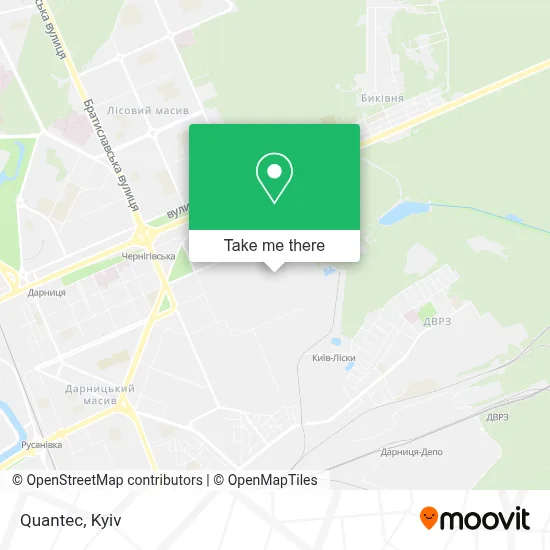 Quantec map