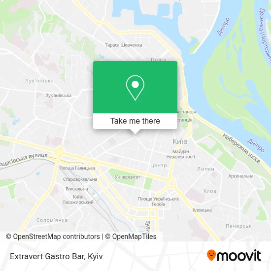Extravert Gastro Bar map