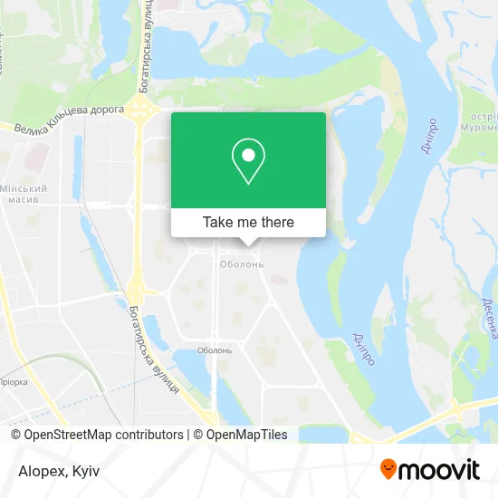 Alopex map