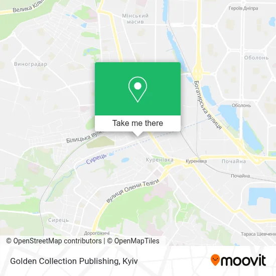 Golden Collection Publishing map